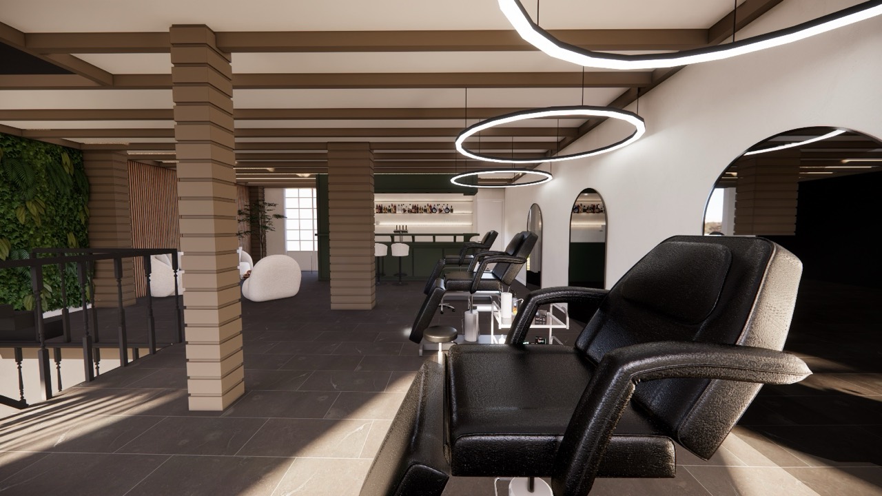 3D design of the salon