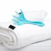 Hoofdhuid massager van kunststof met flexibele massagepunten
