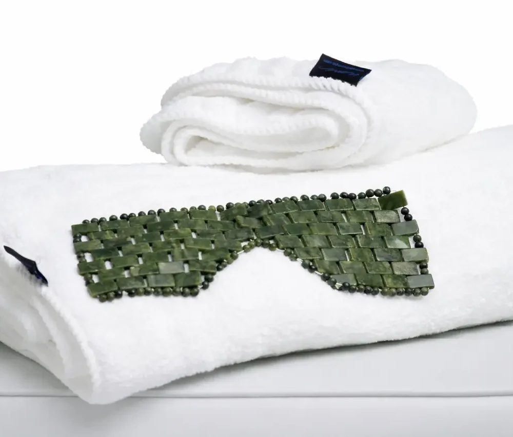 Jade oogmasker – Verkoelend & ontspannend voor de ogen