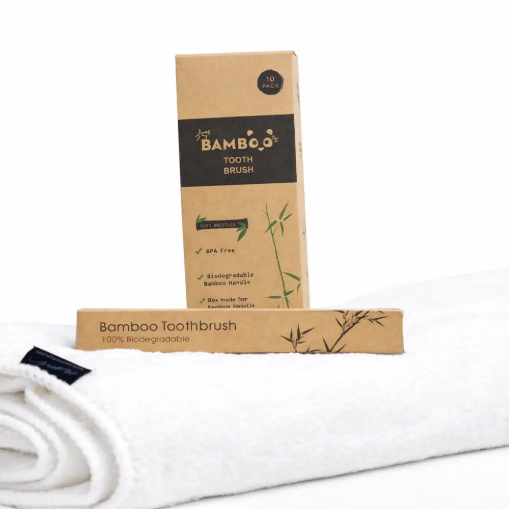 Bamboe hoofdhuid scrub borstel set van 10 – Biologisch hoofdhuidreiniging tool