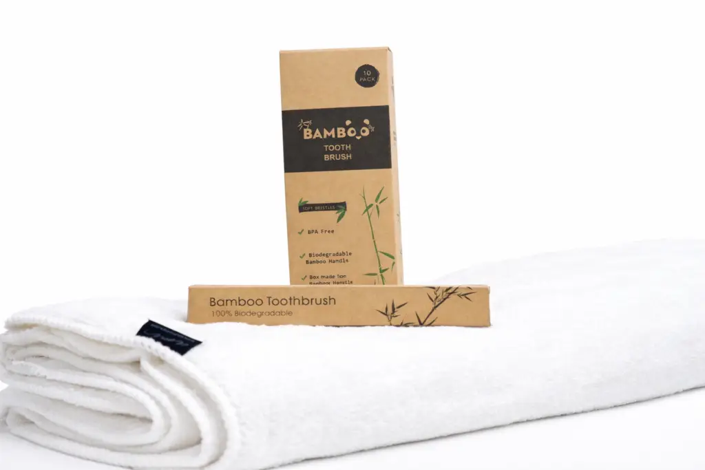 Bamboe hoofdhuid scrub borstel set van 10 van hout
