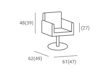 zoe styling chair
