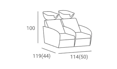 wasunit luna sofa