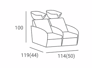 Ayala Wasunit Luna Sofa