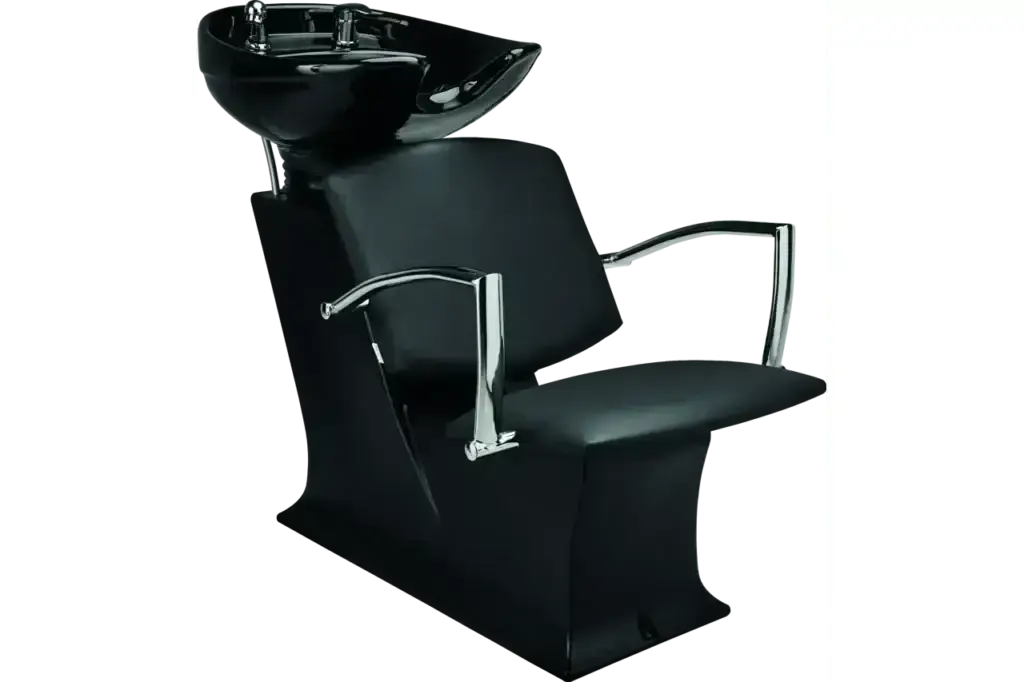 Bac de lavage Lady Pako en noir avec vasque noire