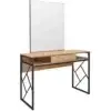 Ayala Loft S styling unit met spiegel, industrieel design, open zijkanten