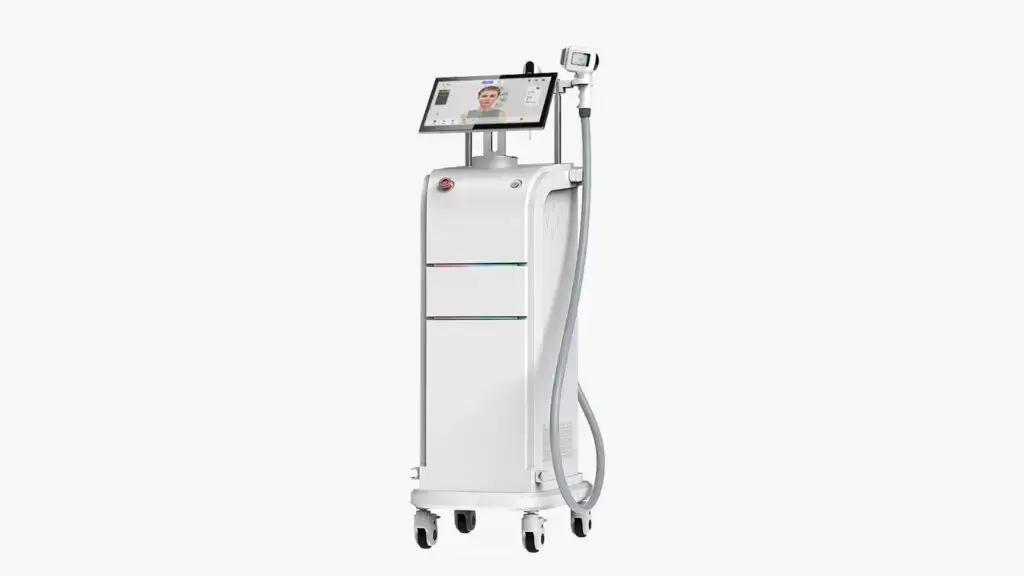 Lumiq Diodenlaser-Haarentfernung 4 Wave Gerät mit einem Handstück