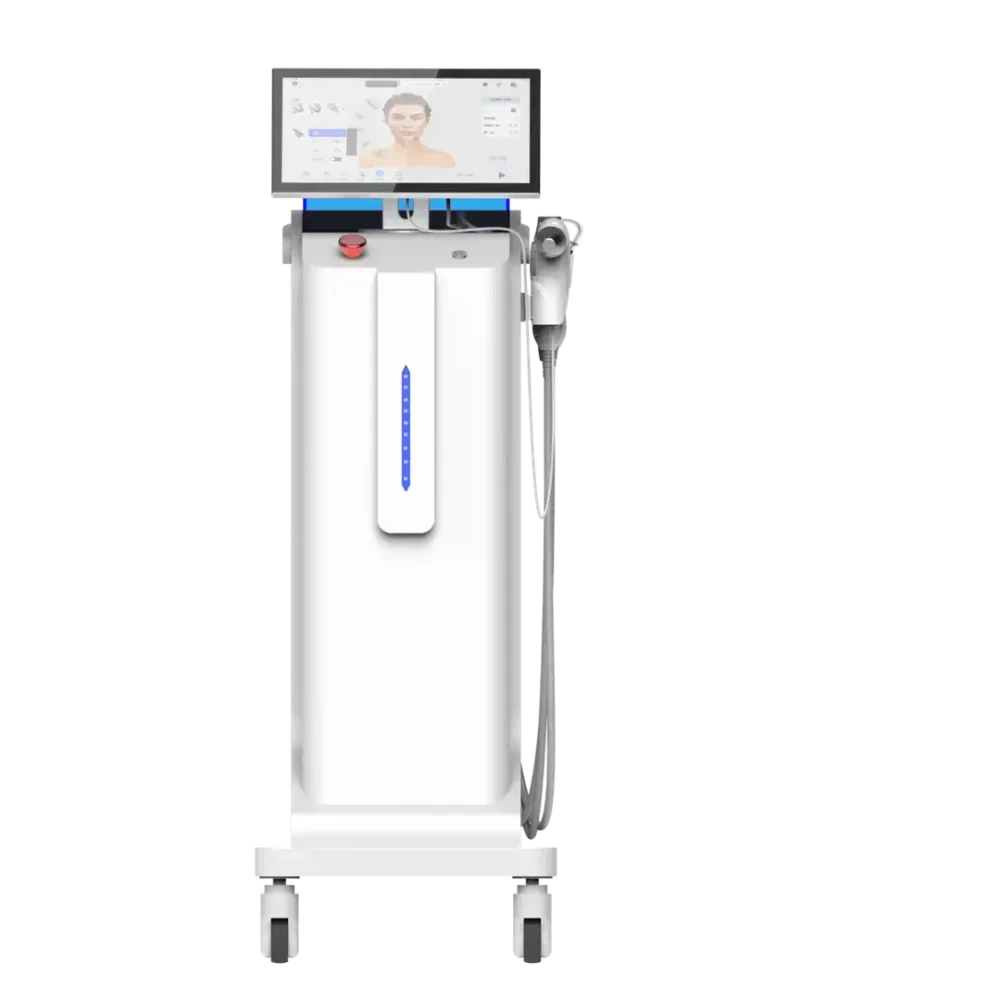 Dermiqa RF Microneedling Apparaat – Professionele Huidverjonging met Radiofrequentie – Tri-RF & Skin Analyzer