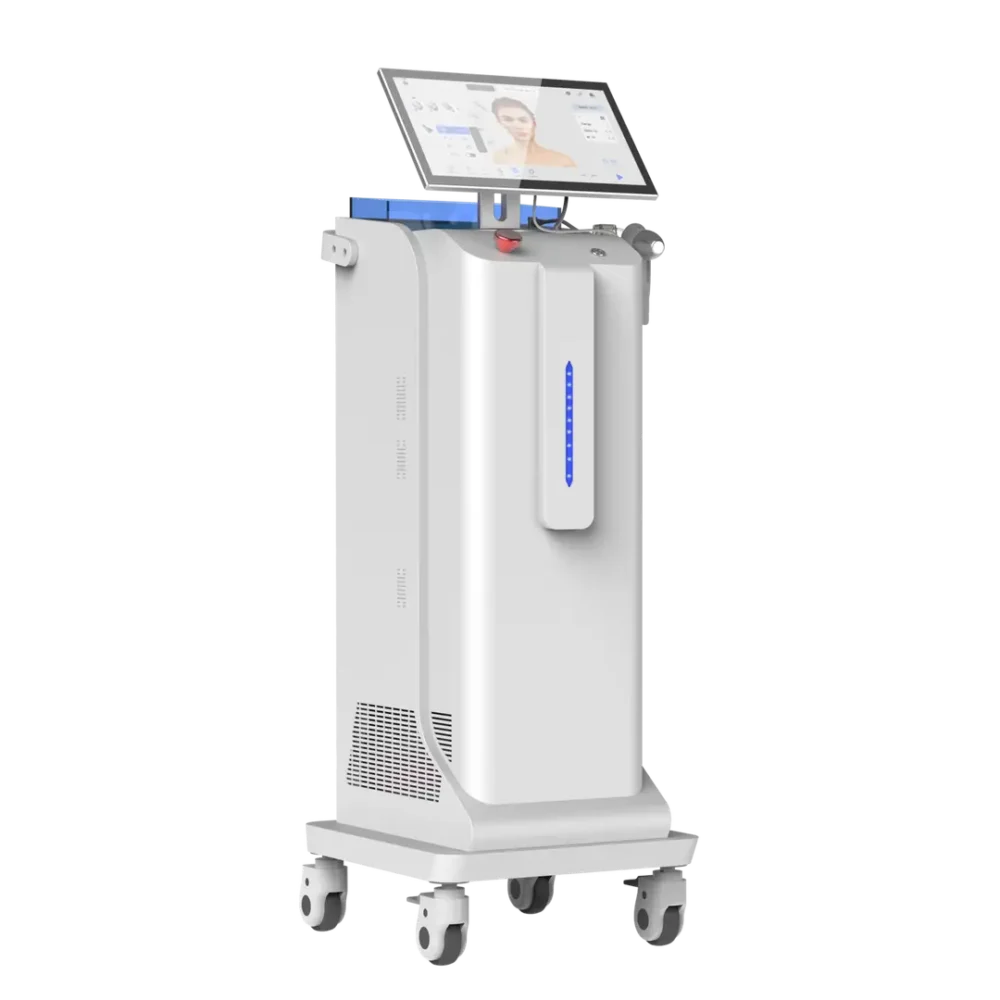 Dermiqa RF Microneedling Apparaat – Professionele Huidverjonging met Radiofrequentie – Tri-RF & Skin Analyzer