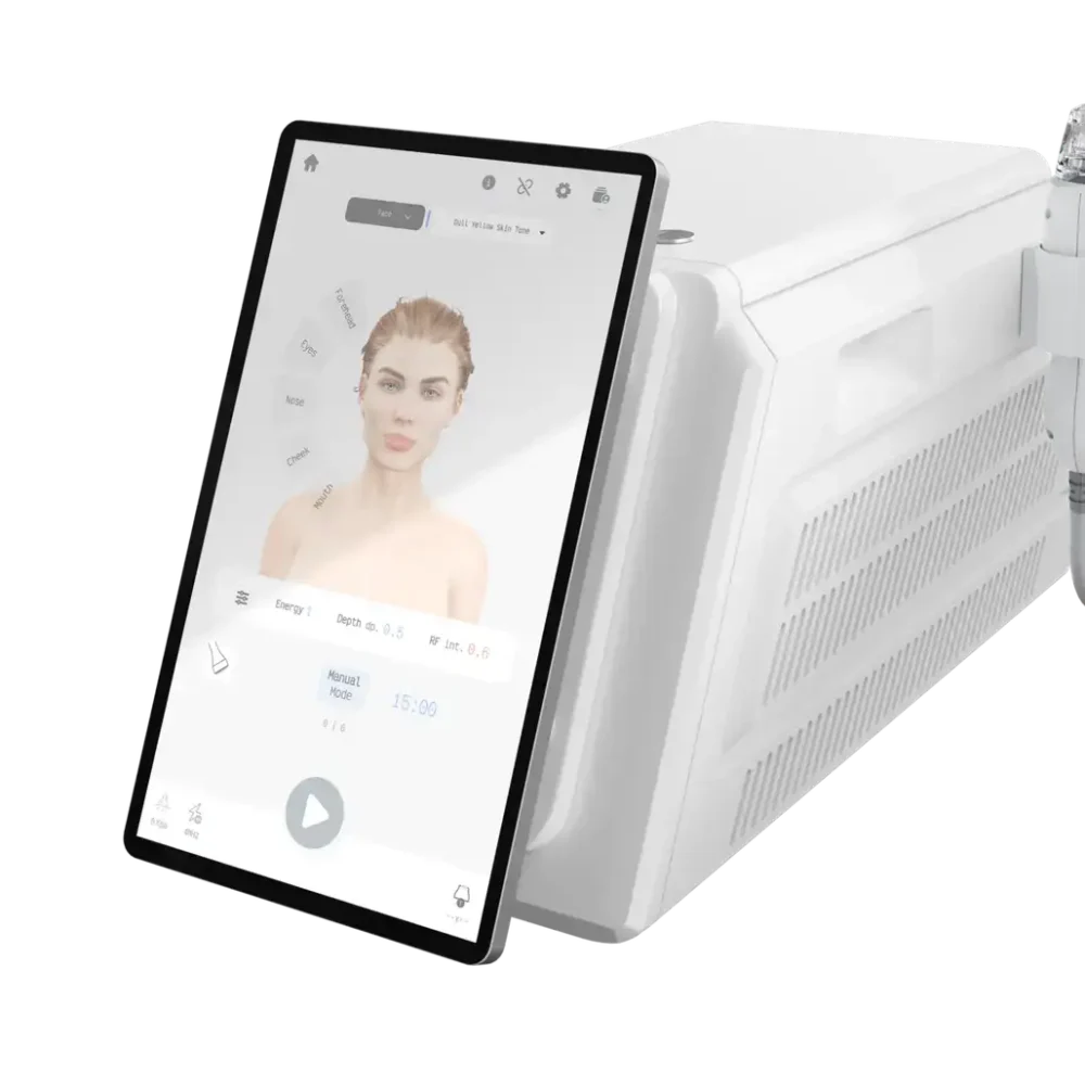 Dermiqa Mini – Desktop RF Microneedling Apparaat met Vacuum Technologie