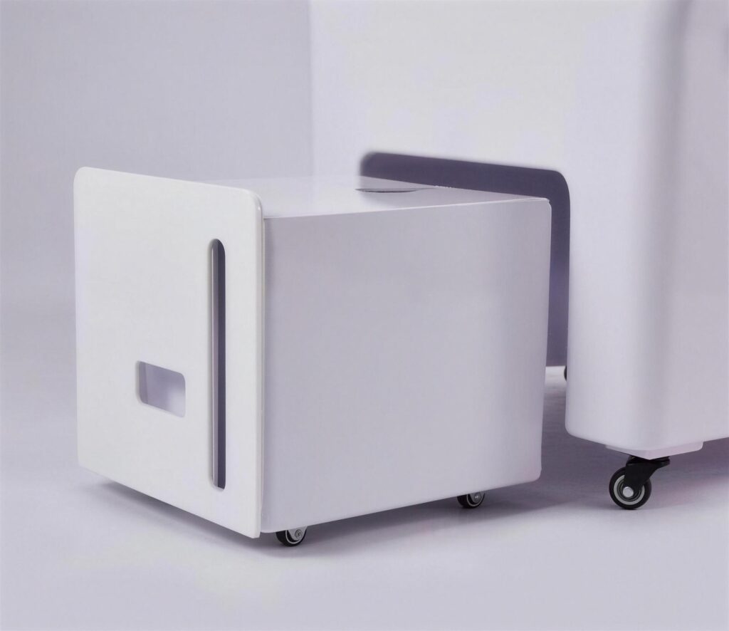 Geïntegreerde vuilwatertank van de portable headspa Nova