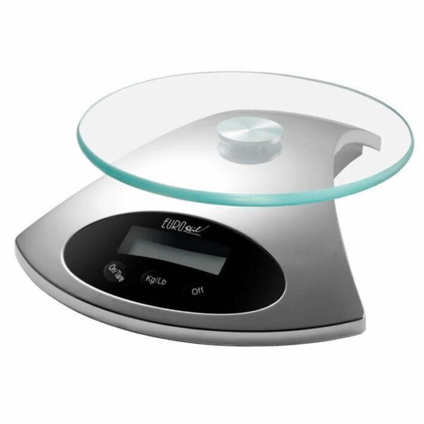 Eurostil Digital Scales Glass Zilver