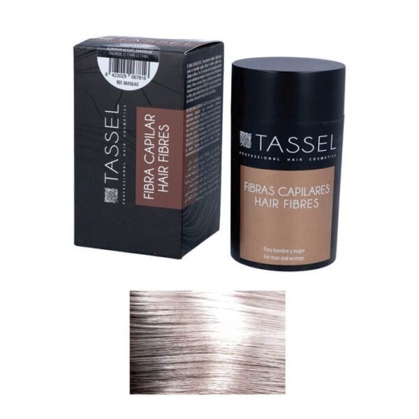 Tassel hair fiber grigio chiaro 22gr.