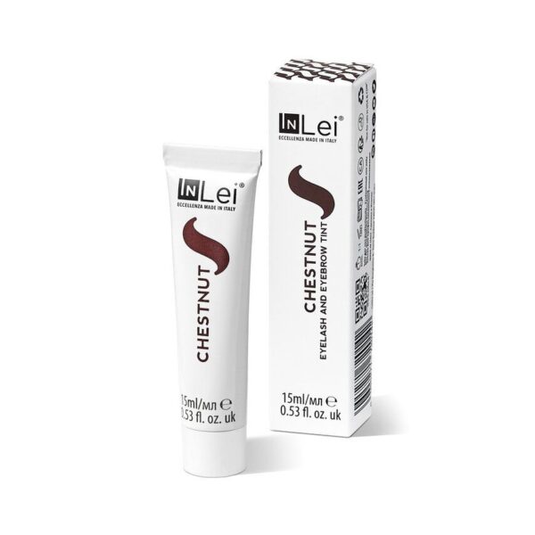 InLei CHESTNUT tinta para pestanas e sobrancelhas 15 ml