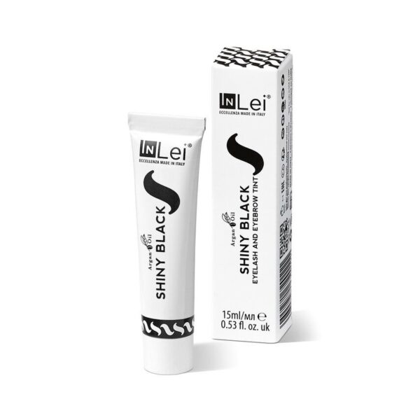 InLei SHINY BLACK tinta para pestanas e sobrancelhas 15 ml