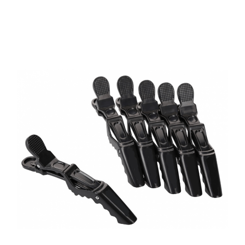 Haircare Carbon croco clips 6pcs