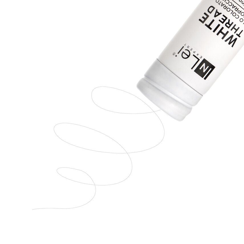 InLei WHITE THREAD wenkbrauwdraad