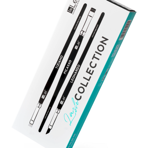 InLei LASH ART COLLECTION pincéis para pestanas 3 unidades