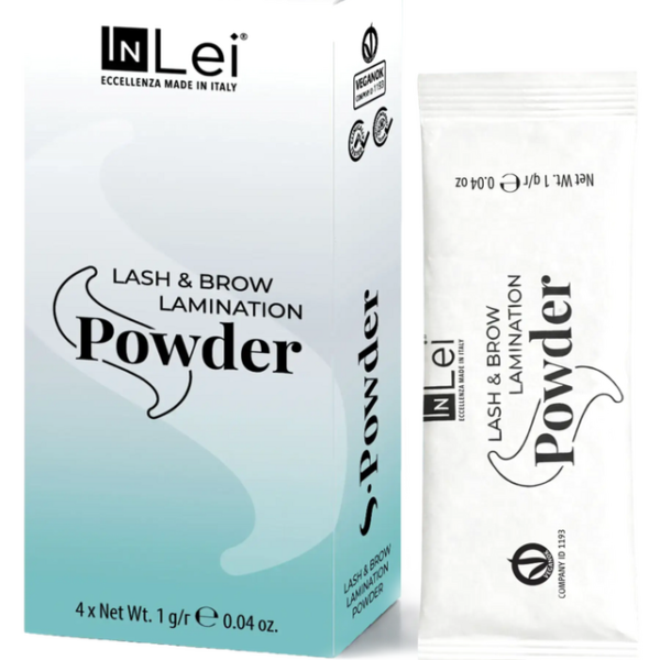 InLei S-POWDER pó de laminação coreana 4 x 1 g
