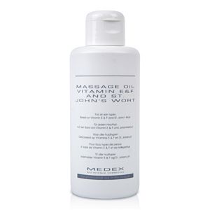 Medex Voed. Mass. Olie VitamineE&F/St.Janskr. 250 ml