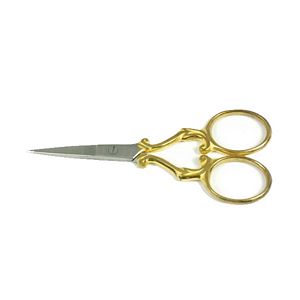 Medex Verguld schaartje (10 cm) hartvorm