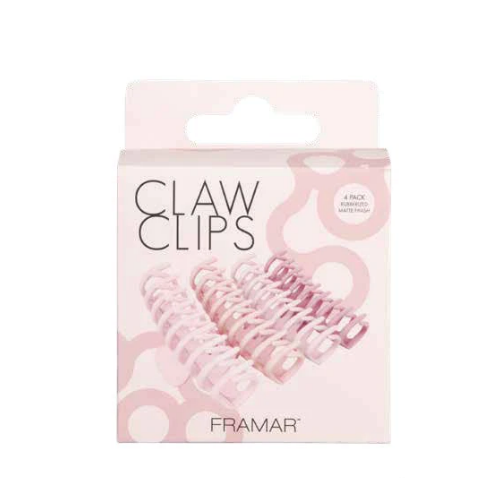 Framar Claw Clips Blush 4 pcs