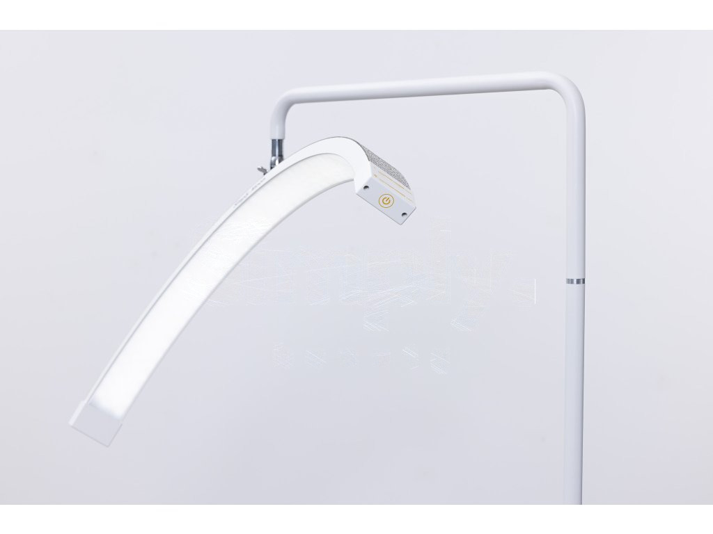 Candeeiro LED de tratamento com comando tátil Simply Moon branco com strass
