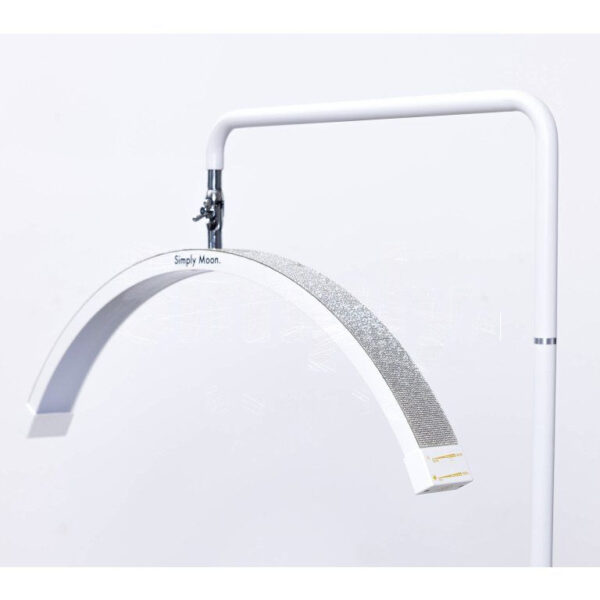 Behandel-LED-lamp met touchbediening Simply Moon wit met strass