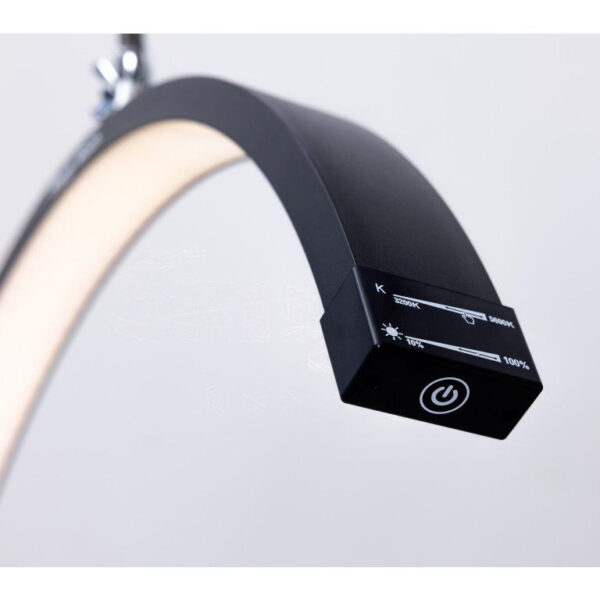 Behandel-LED-lamp met touchbediening Simply Moon zwart