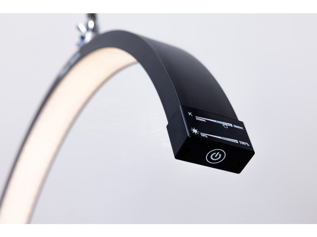 Candeeiro LED de tratamento com comando tátil Simply Moon preto