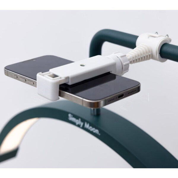 Behandel-LED-lamp met touchbediening Simply Moon donkergroen