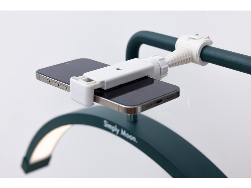 Behandel-LED-lamp met touchbediening Simply Moon donkergroen
