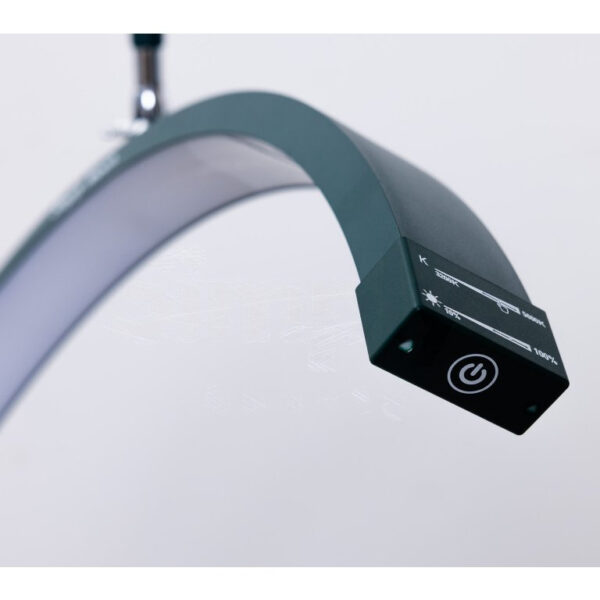 Behandel-LED-lamp met touchbediening Simply Moon donkergroen