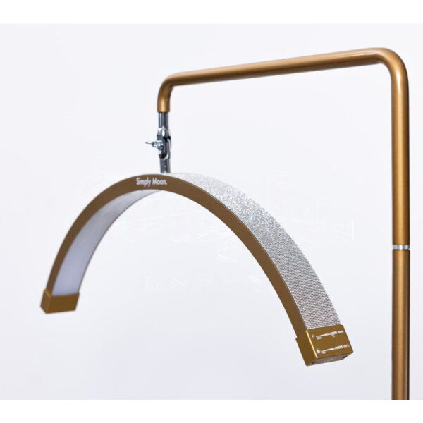 Behandel-LED-lamp met touchbediening Simply Moon goud met strass