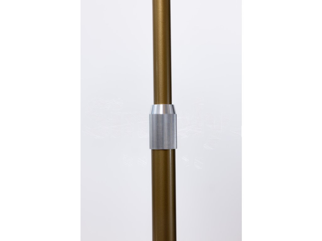 Candeeiro LED de tratamento com comando tátil Simply Moon dourado com strass