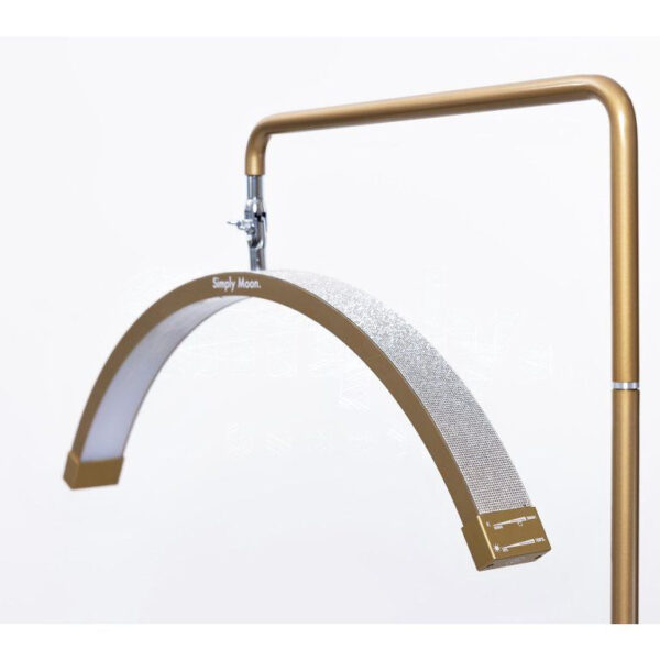 Behandel-LED-lamp met touchbediening Simply Moon goud met strass