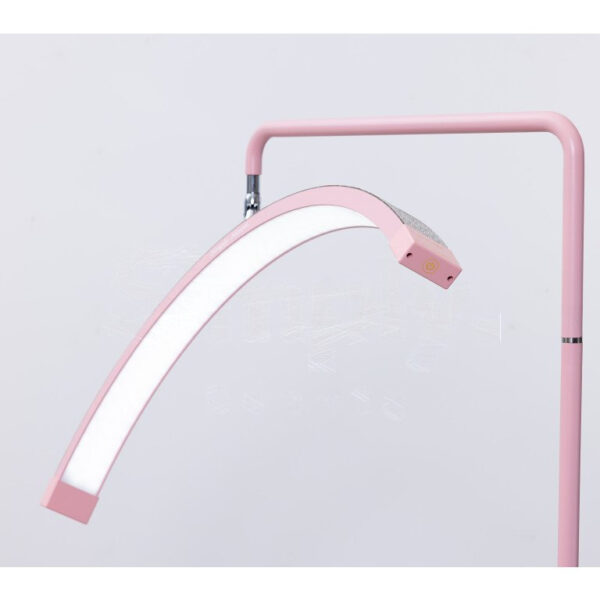 Behandel-LED-lamp met touchbediening Simply Moon roze met roze strass