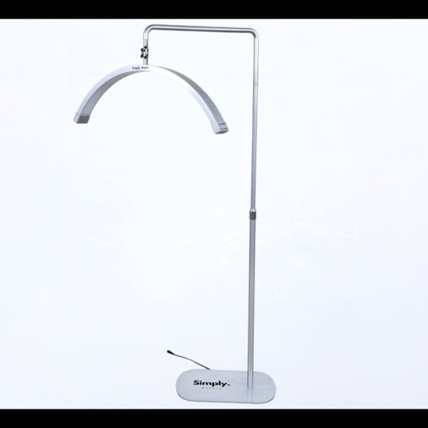Behandel-LED-lamp met touchbediening Simply Moon zilver
