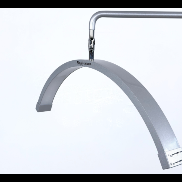 Behandel-LED-lamp met touchbediening Simply Moon zilver
