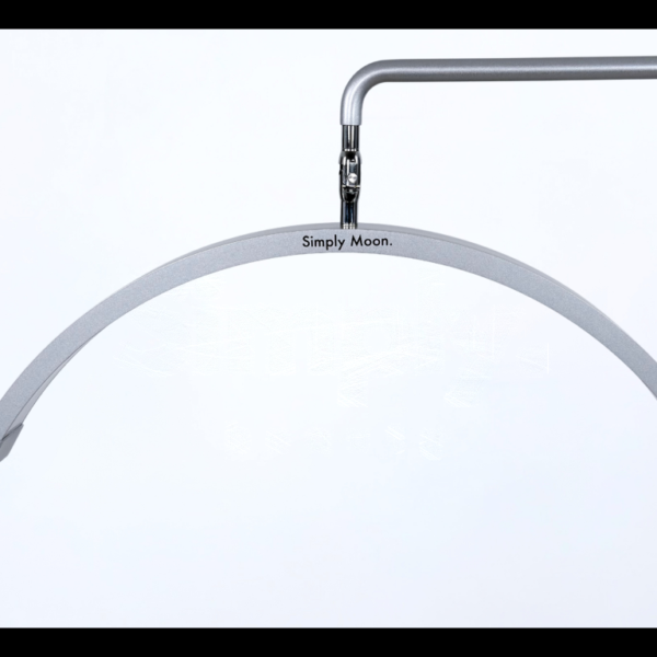 Behandel-LED-lamp met touchbediening Simply Moon zilver